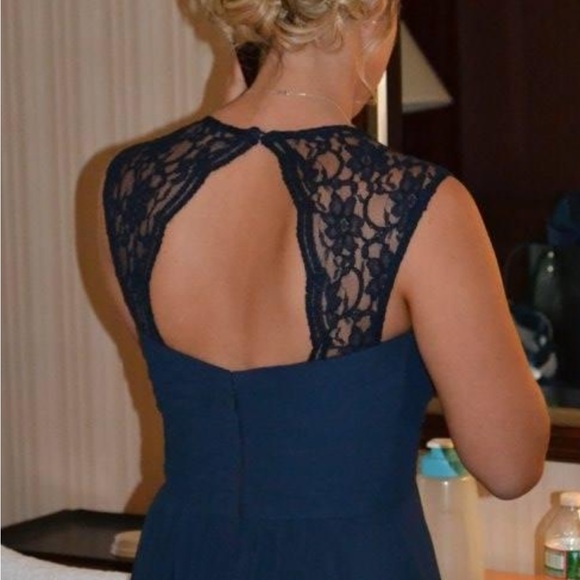 Navy Blue Dress - Picture 5 of 6